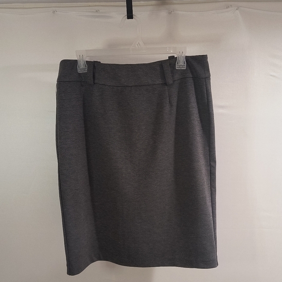 George Women's 12 Grey Pencil Skirt - Picture 1 of 7